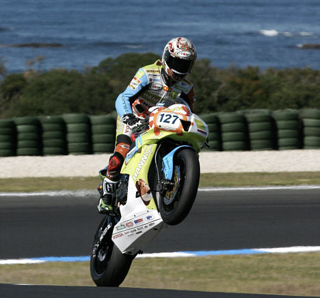 Robbin Harms sigter imod Top-3 i VM 2009.